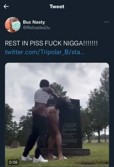 fucking your opp&rsquo;s bitch over his grave is crazy 😭😭😭