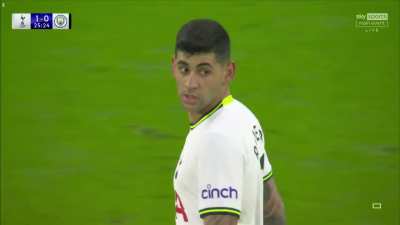 Romero's tackle on Haaland