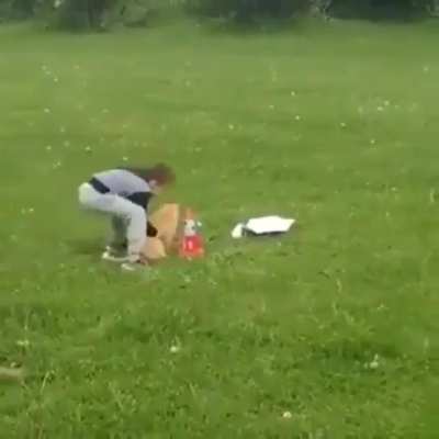 Boy saves cat from science experiment (crosspost from r/Mademesmile)