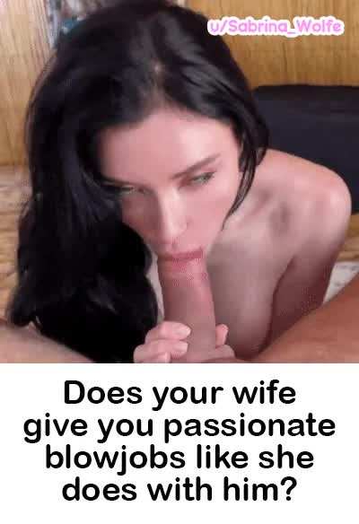 She only puts effort into making him feel good