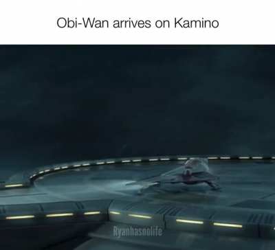 Obi-Wan on Kamino