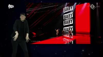 Dutch sign language interpretation of Serbia's 2021 Eurovision entry 'Loco Loco' by Hurricane