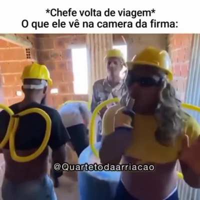 ent&atilde;o e por isso q a obra atrasa&hellip;