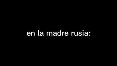 Hay que admitir que los rusos son Re Bacanes