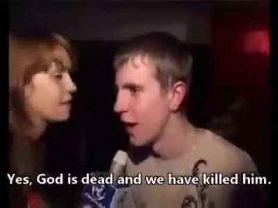 Dimitri finds out that god is dead