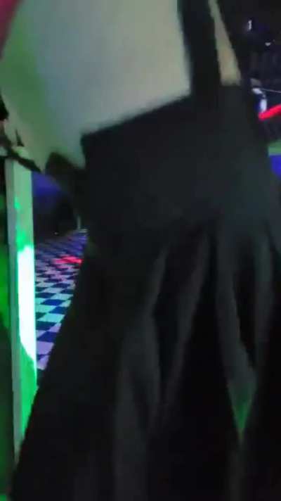 My hubby recorded as I danced with another guy. Then he pulled my skirt up and I kept dancing anyway