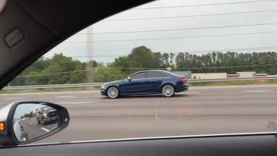 Roller of my dad&rsquo;s S4 from my S3