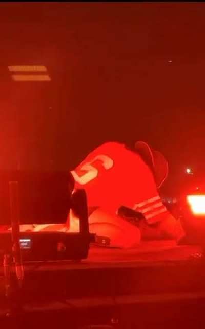 Crawling On Stage