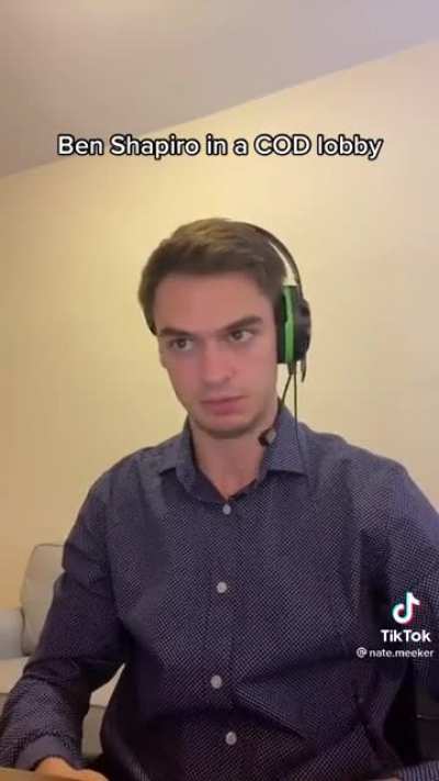 Ben Shapiro in a COD lobby