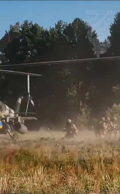 Ukraine's Special Forces "Death on call" unit and their Mi-8MT attack-transport helicopter