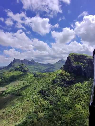 Paragliding in Mauritius