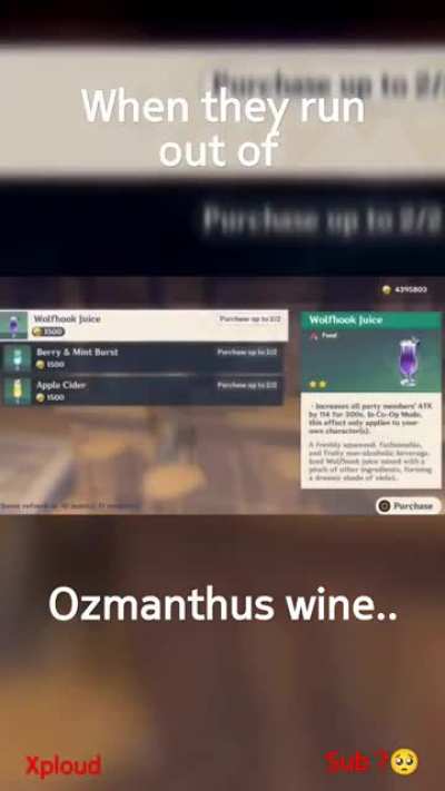 The second archon war will be over the wine industry 💀