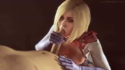 Power Girl hoping to earn a spot on the Justice League