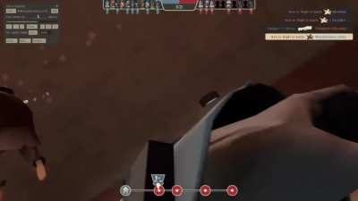 he had to be using cheats of some sorts. i wasn't even at his mele range, and he face stabbed 3 people in a row