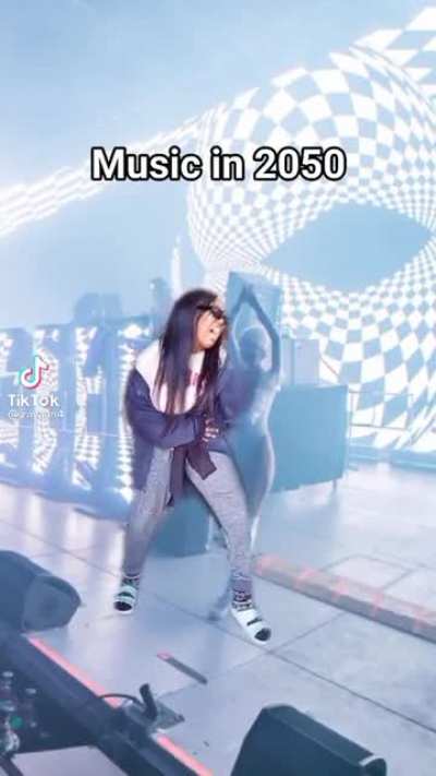 I wouldn't be surprised, if this was music in 2050.