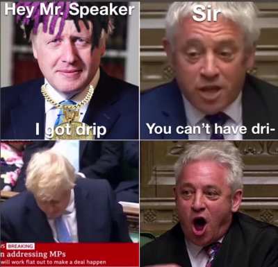 Boris got drip 😳😳😳