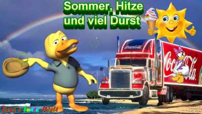 Na Sportsfreunde???😎👍 Da hat der Volker mir bei dem hei&szlig;en Wetter ja gerade das richtige Video gewhatsappt!!! 😂😂😂🤣🤣🤣 Wenn der Coca Cola LKW kein Bier dabei hat verdresch ich meine Alte 😎 👍👍👍👍 🍺🍺🍺🍺🍺🍺