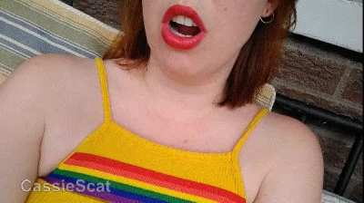 Fucked Up Piggy: Eat My Shit and Cat Shit! [GIF]