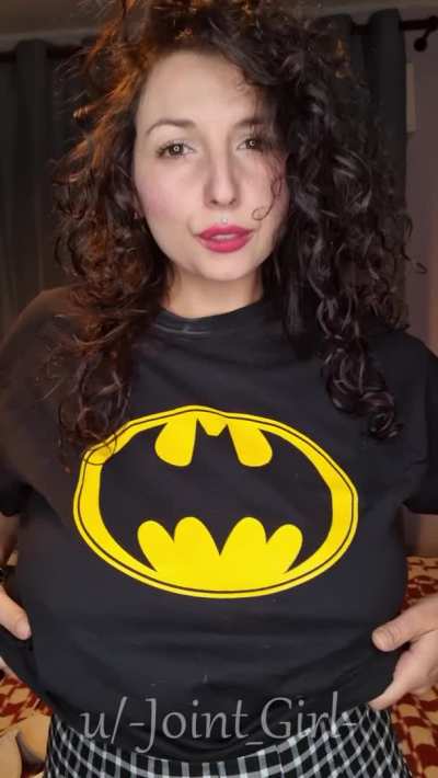 Can you see my Bat Signal from there? (OC)