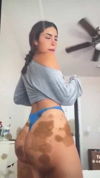Big Booty Latina Cum Tribute