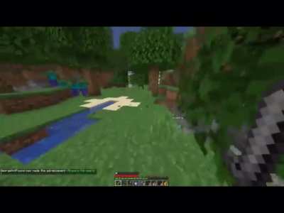 Man furiously attacked by zombies