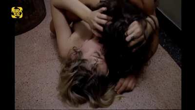 Carla Camurati showing her hot boobs in a brazilian film!