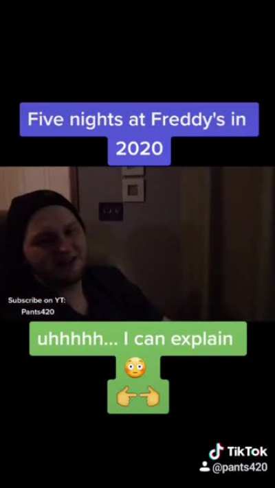 Five night at Freddy's used to be so cool