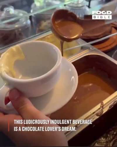 It&rsquo;s with chocolate