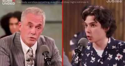 Jordan Peterson Debates 20 Atheists in Support of Christianity, But Forgets What Side He's On