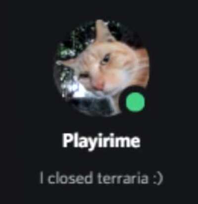 I closed terraria :)