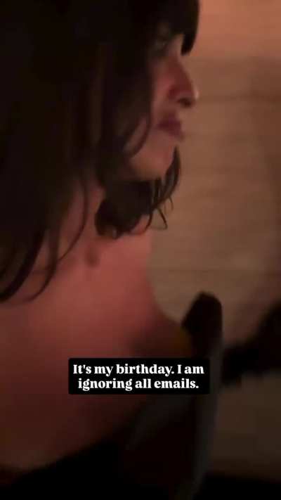 It's her 40th birthday!