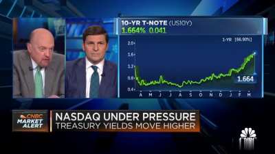 Cramer to some 🌈 🐻 on CNBC today: "YOU'RE A BOOMER!"
