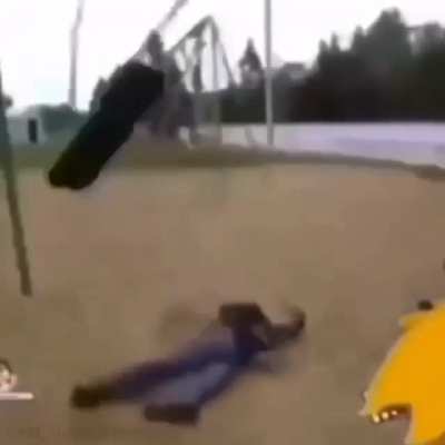 Swings hurt