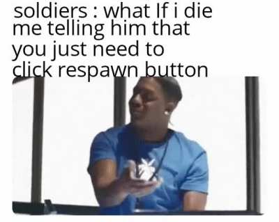 Just click the respawn button