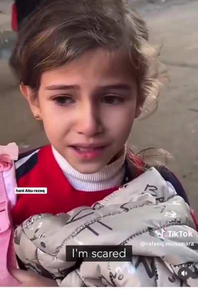 The tears of innocence - Little girl shares her trauma for evacuating her house 