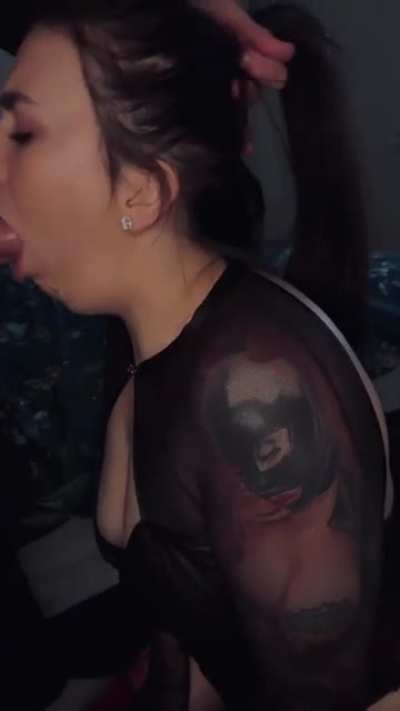 My throat makes the perfect fucktoy