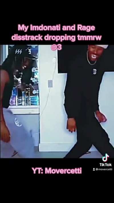 DAMNNN this nigga made a diss on donati and rage😭😭( it&rsquo;s kinda hard tho)