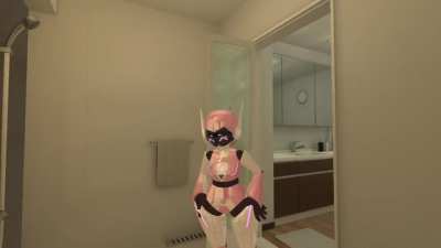 How do robots shower