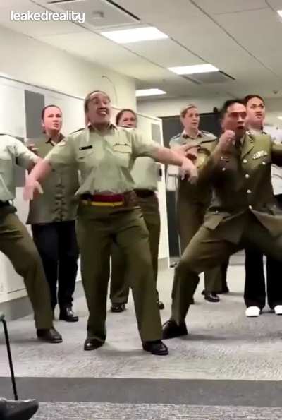 New Zealand Army Haka Freakout