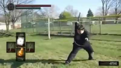 M&rsquo;Goodboi is malnourished. He spends too much time studying the blade to eat enough Tendies to maintain his healthy frame.