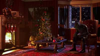 A speech and a Merry Christmas greeting from a cloaker!