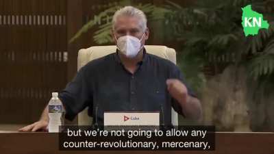 President Diaz to Gusanos: You&rsquo;ll have to cross our corpses if you want to crush our revolution!