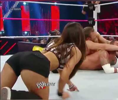 AJ as a referee