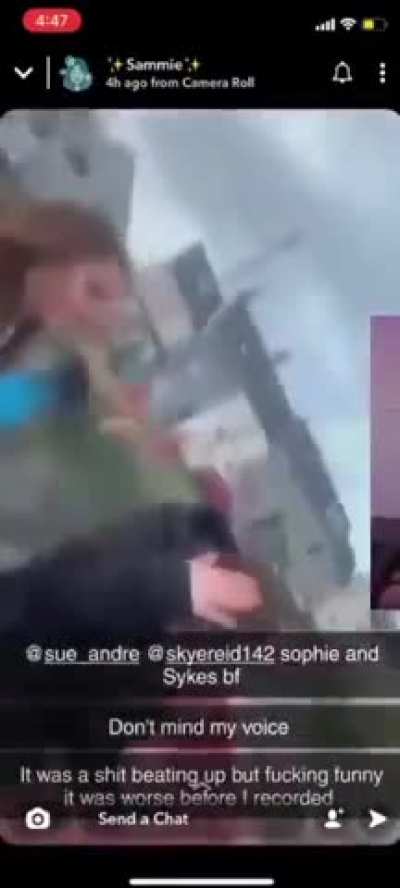 Girl denies spreading rumors and got smacked