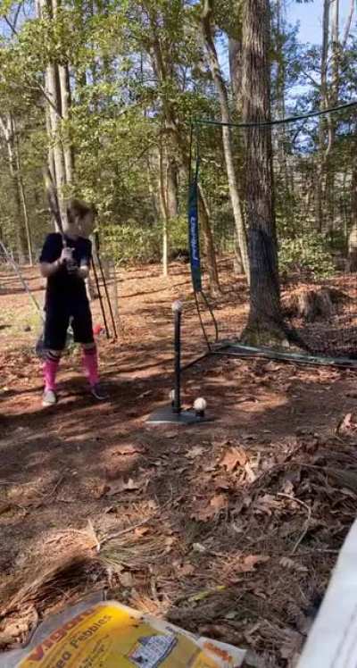 Swung a bit low.