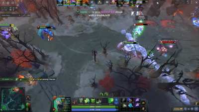 After 593 games with Rubick I finally manage to get a rampage, bless Aghanim.