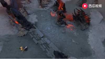 Techies takes enemy&rsquo;s tier 3, tier 4 and base in 3 seconds