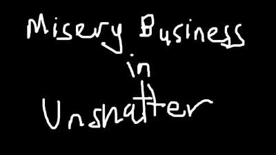 I put Paramore's "Misery Business" vocals in Unshatter
