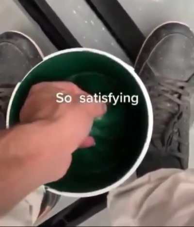 nothing like smooth paint peeling.