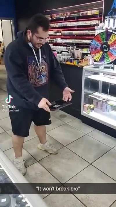 &ldquo;N&atilde;o vai quebrar, mano&rdquo;